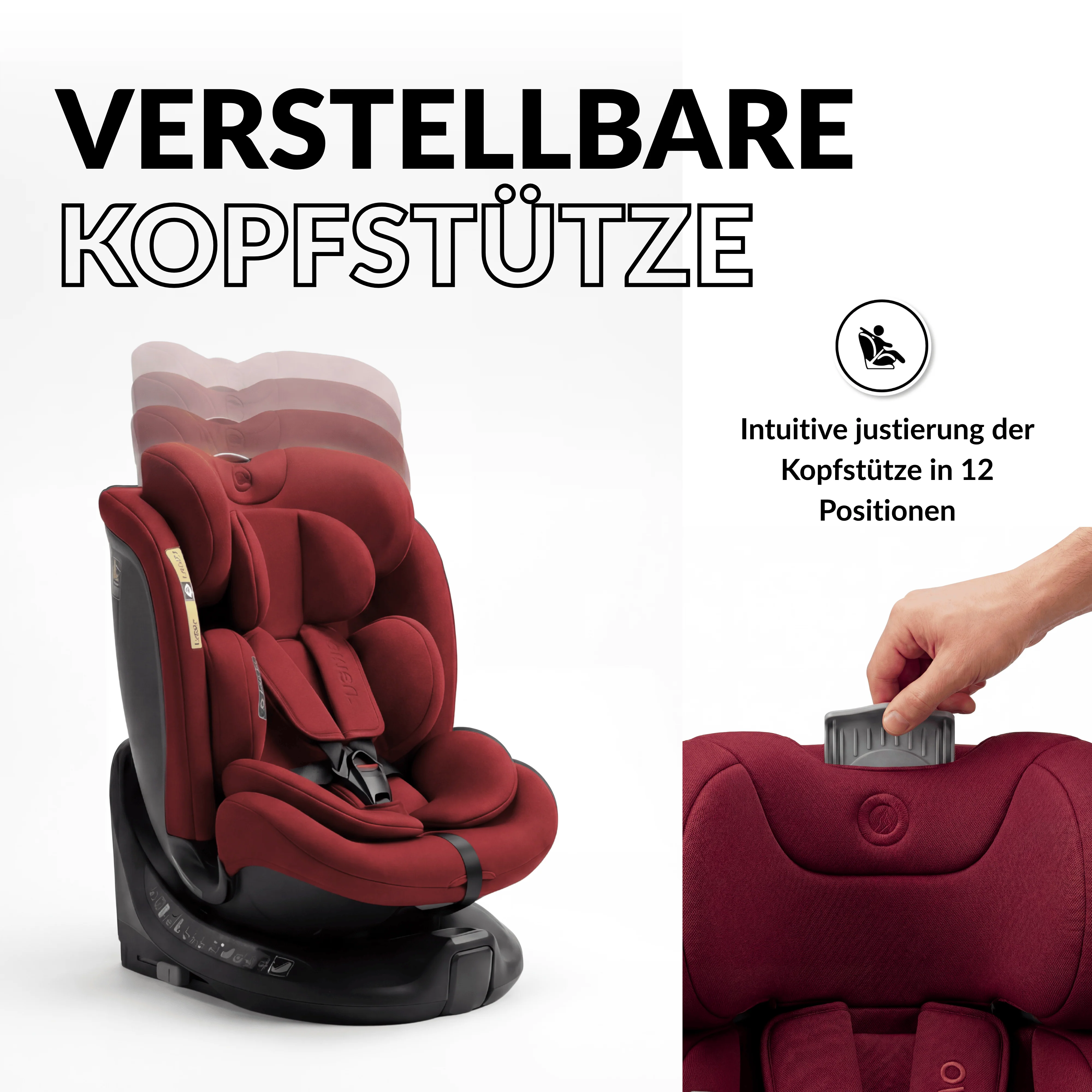 OWEN® 3-in-1 Kindersitz mit ISOFIX 360º Comfy - Image 60