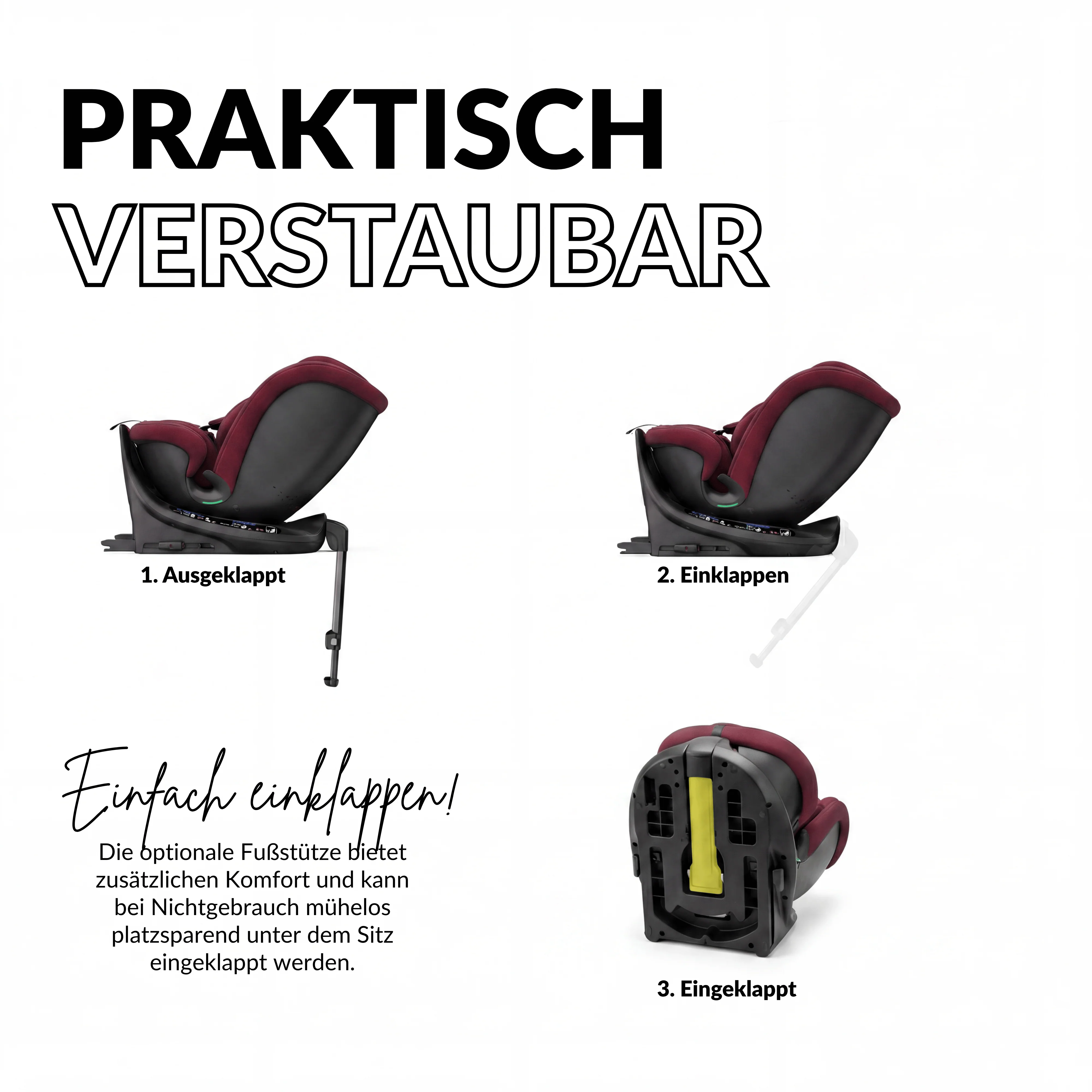 OWEN® 3-in-1 Kindersitz mit ISOFIX 360º Comfy - Image 71