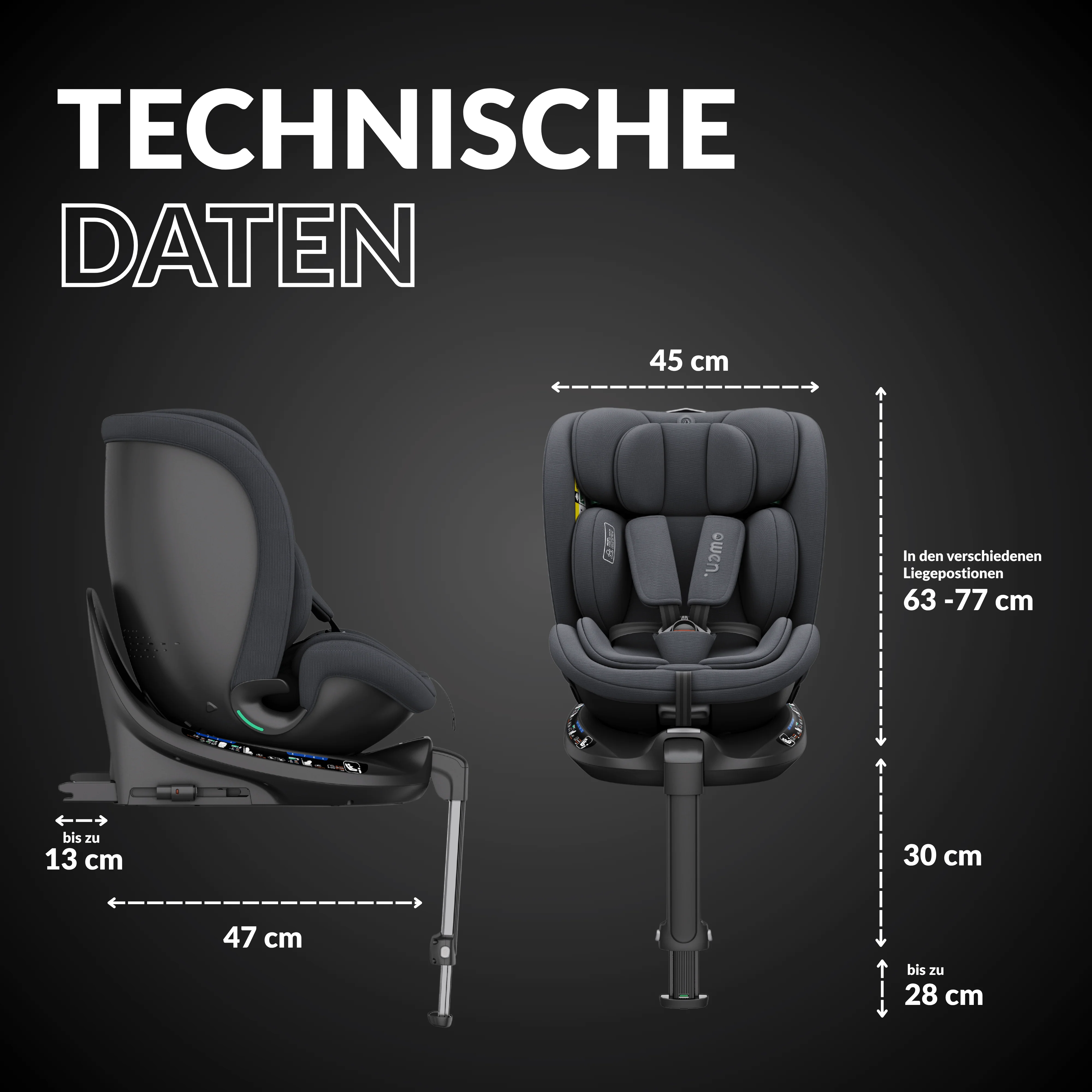 OWEN® 3-in-1 Kindersitz mit ISOFIX 360º Comfy - Image 88