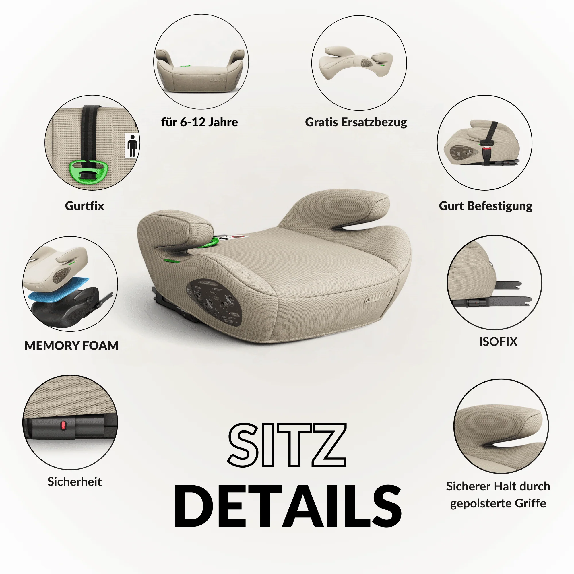OWEN® Lumova Basic Kindersitz mit ISOFIX - Image 11