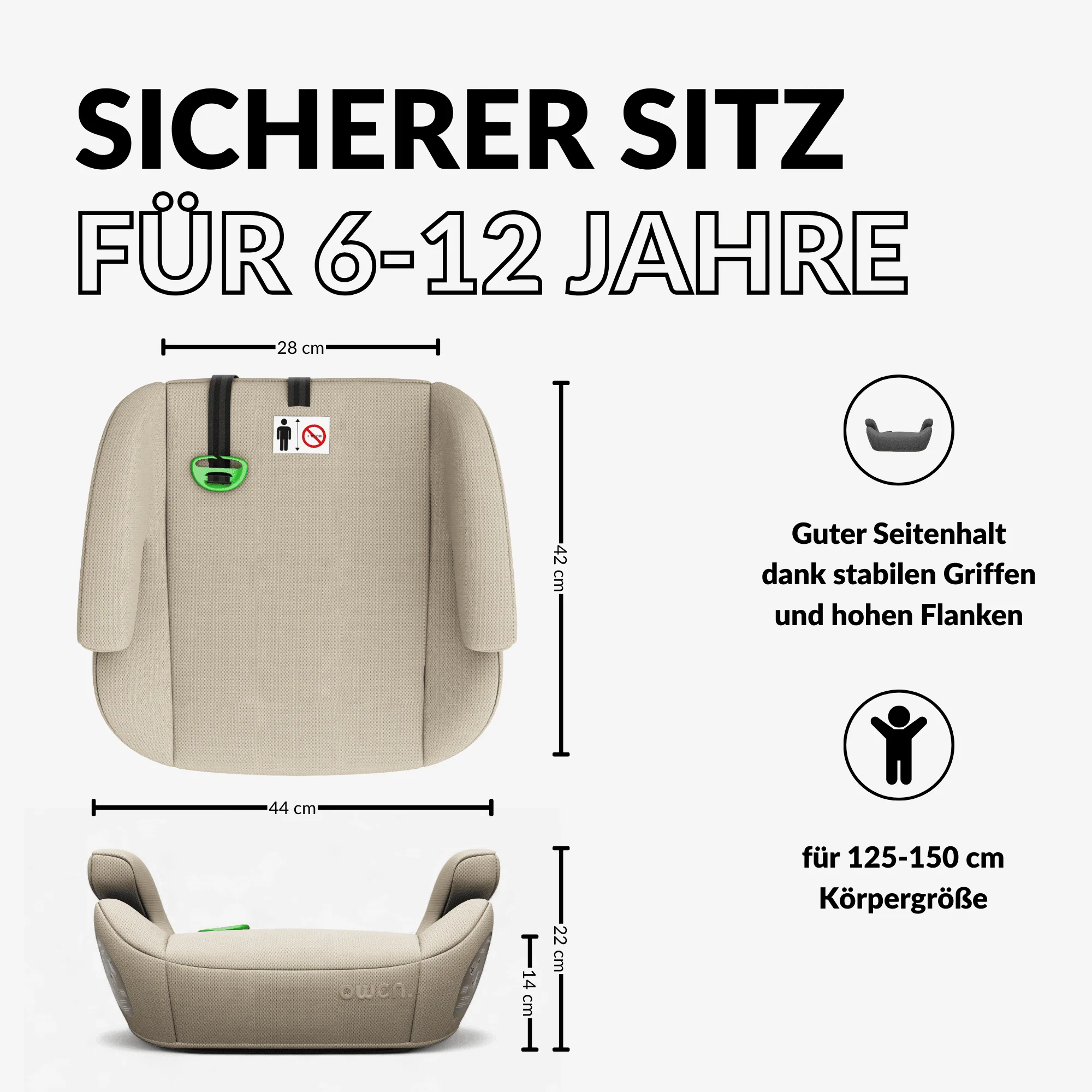 OWEN® Lumova Basic Kindersitz mit ISOFIX - Image 14