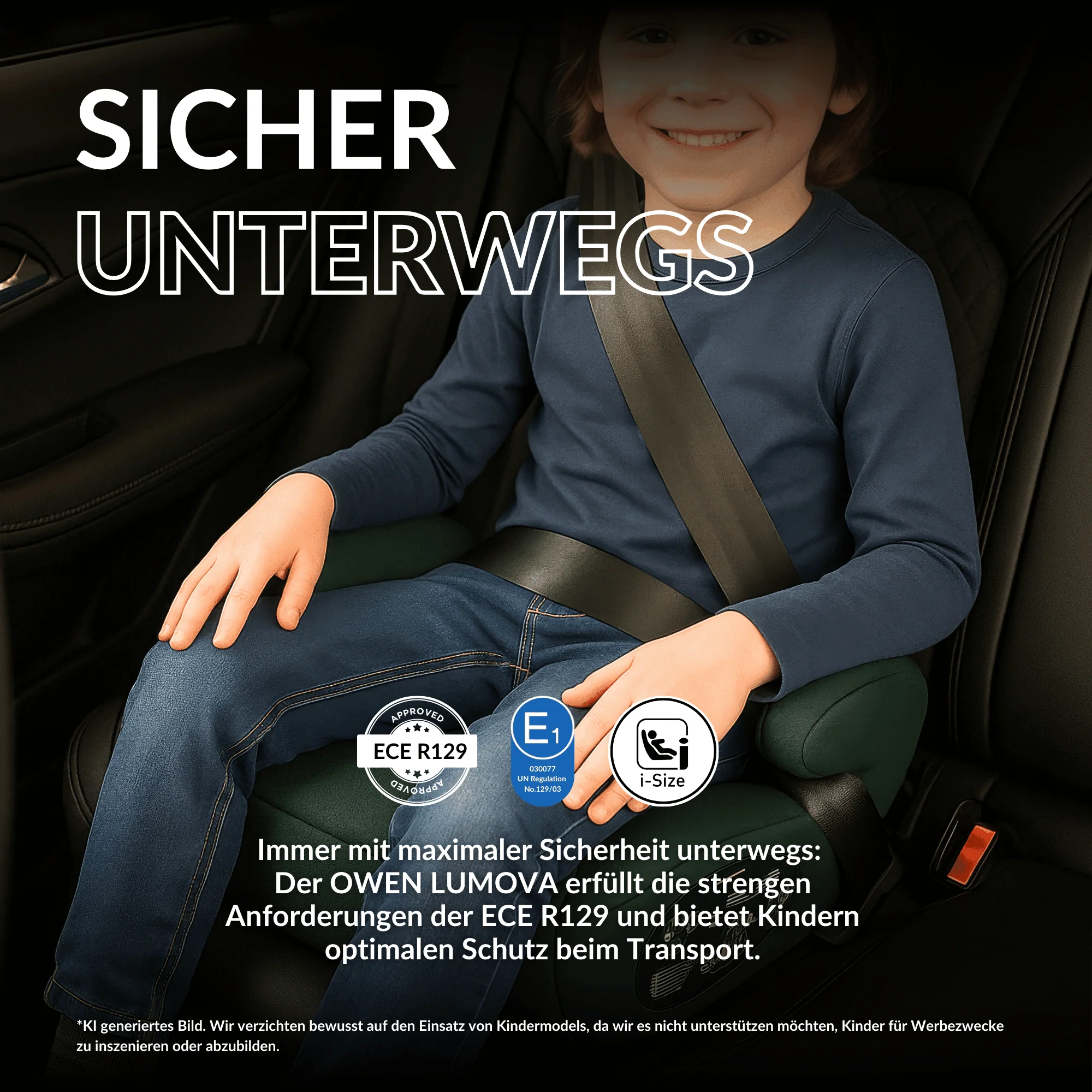 OWEN® Lumova Basic Kindersitz mit ISOFIX - Image 7