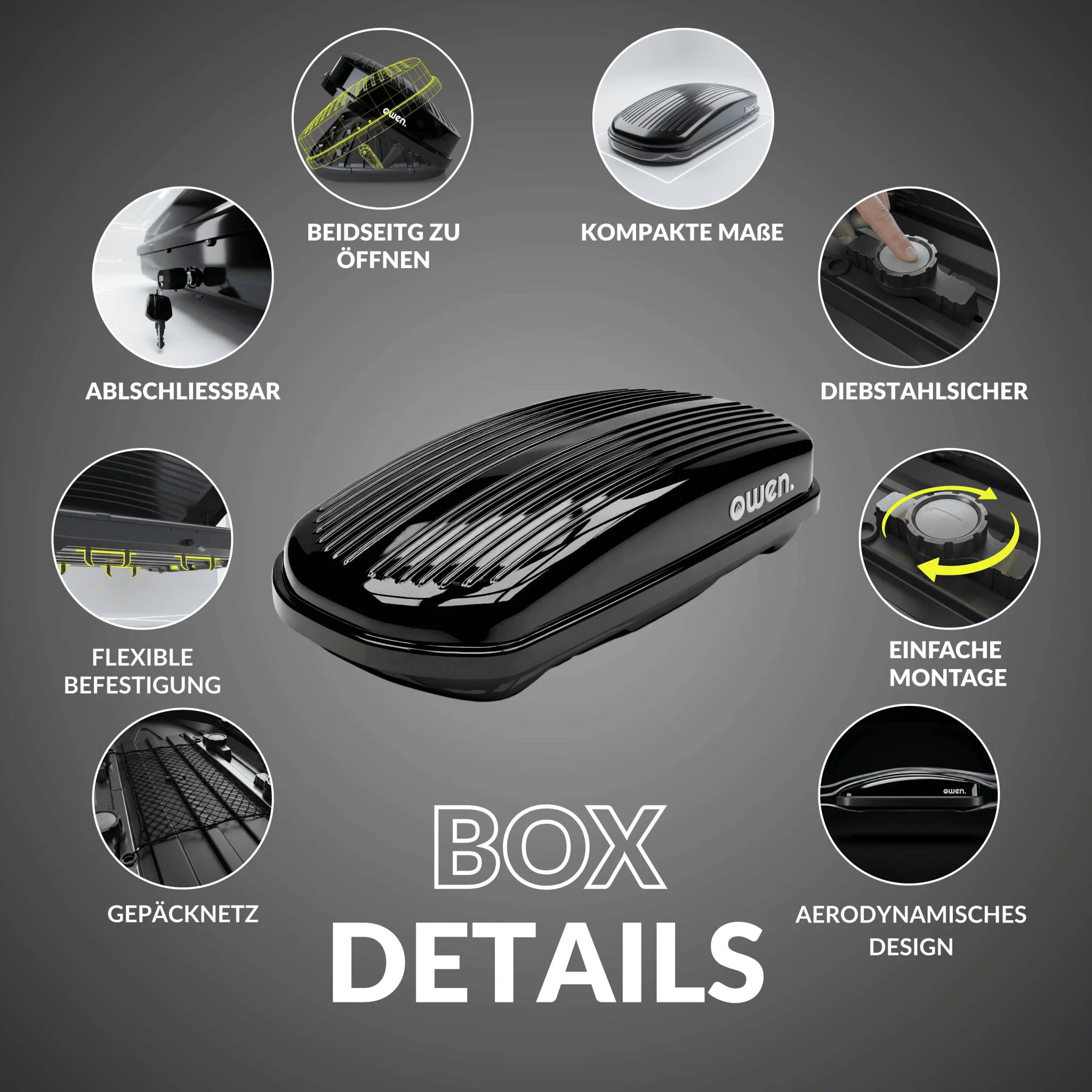 OWEN® ROWA Dachbox 440L - Image 9