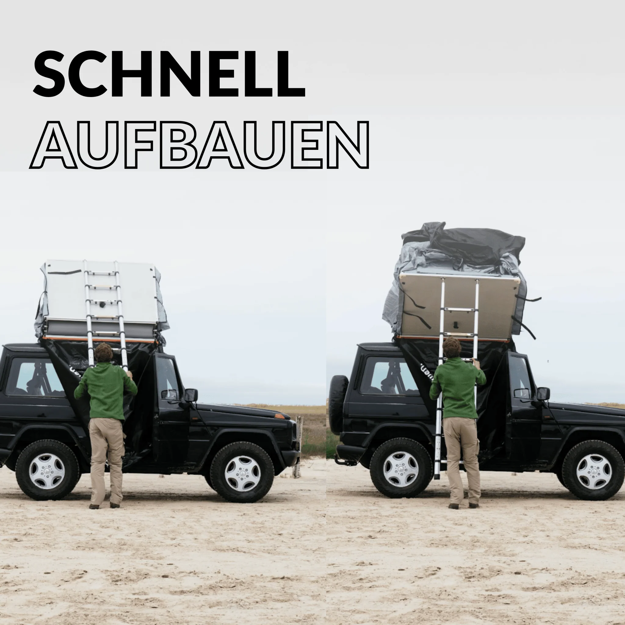OWEN® two+ Dachzelt (Gray Edition) - Image 3