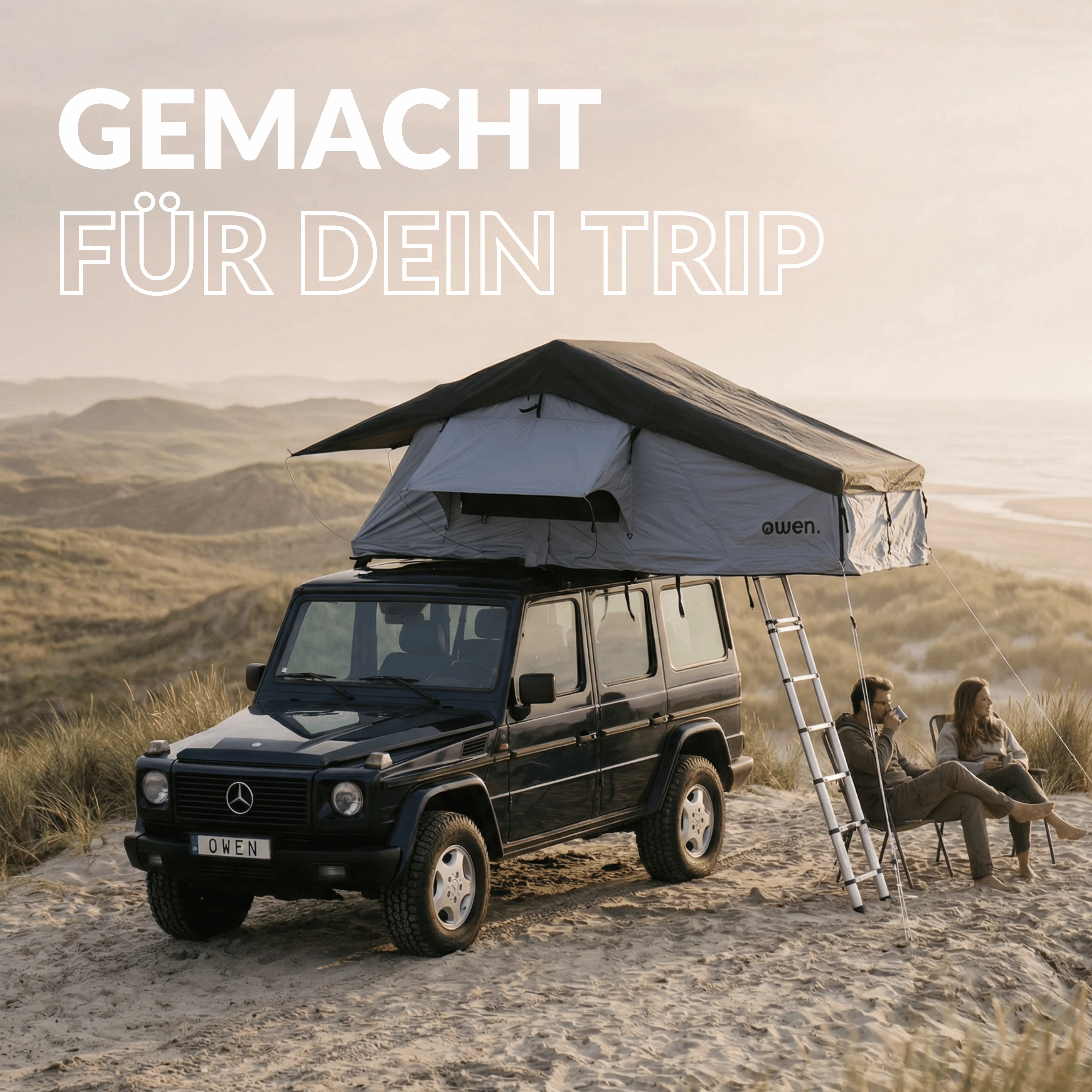 OWEN® two+ Dachzelt (Gray Edition) - Image 7