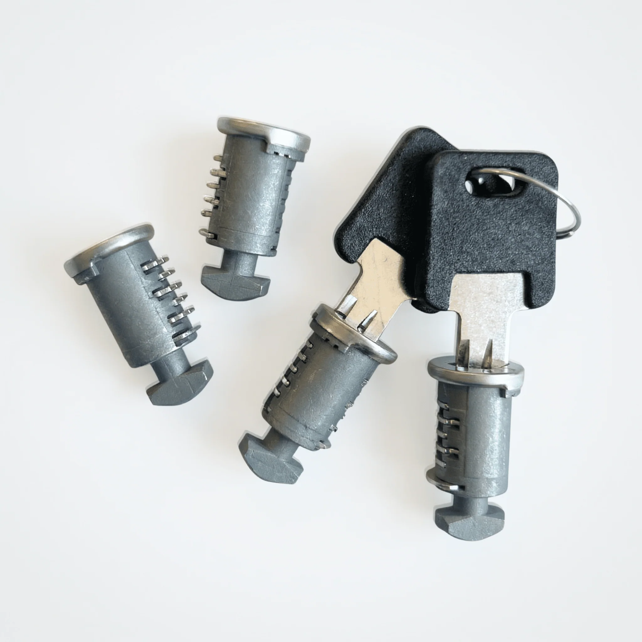 Schlosssatz-Set mit 4 Schlösser inkl. Schlüssel
